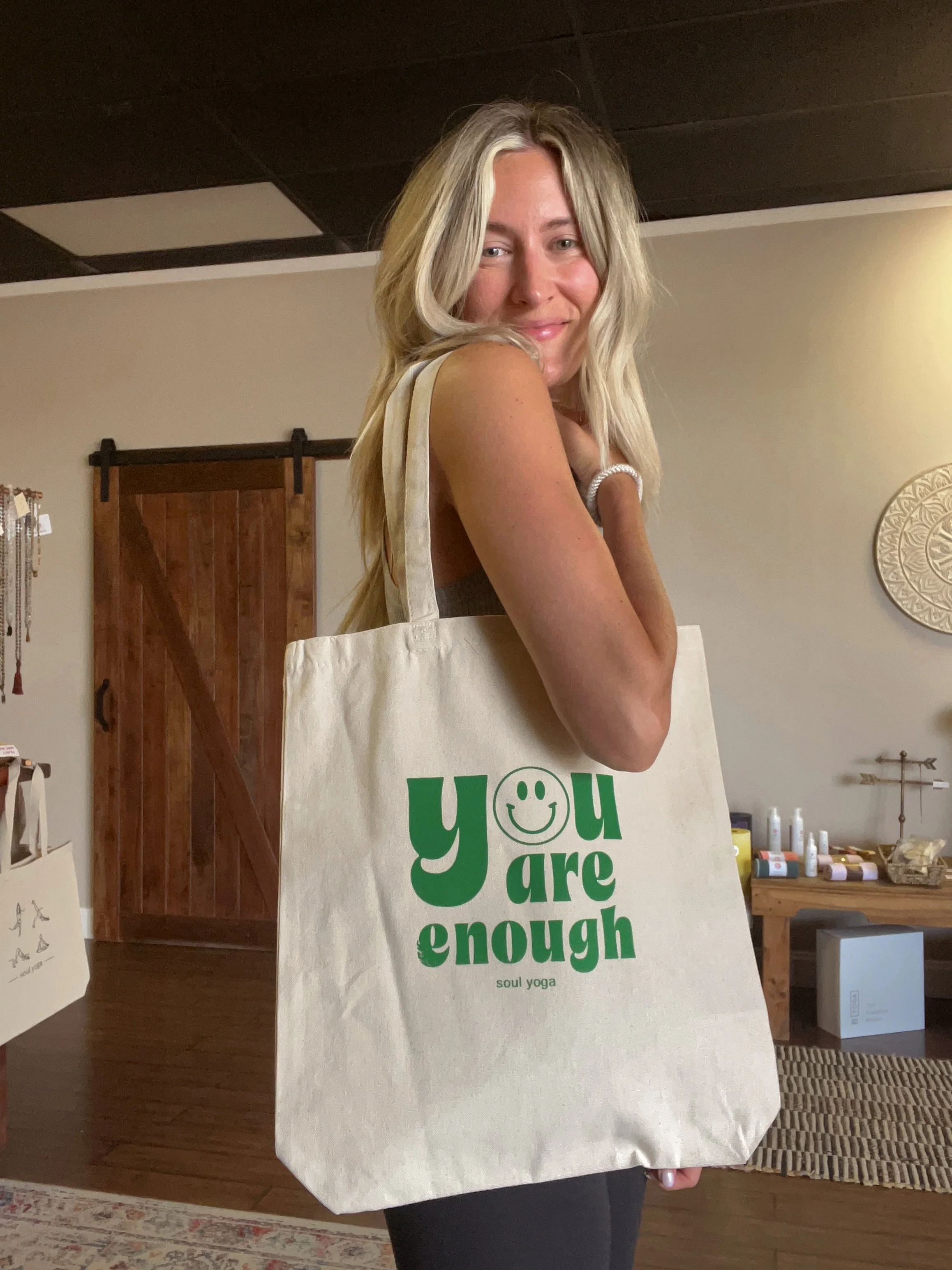 You Are Enough Tote Soul Yoga